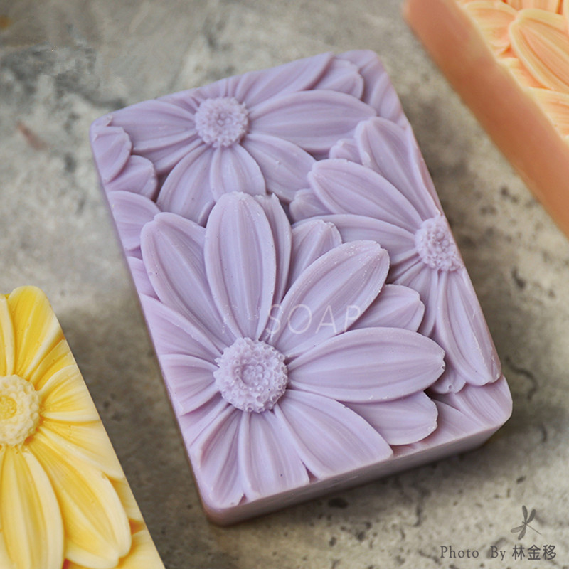 Soap Making Formula - Najnowszy!! !3d elegancka słonecznikowa forma do