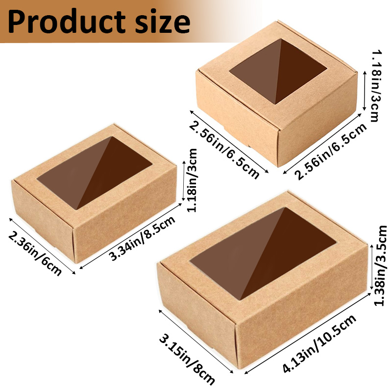 Soap Making Gifts - 15/35/50 szt. Samodzielnie Zapakowane Pudełka na