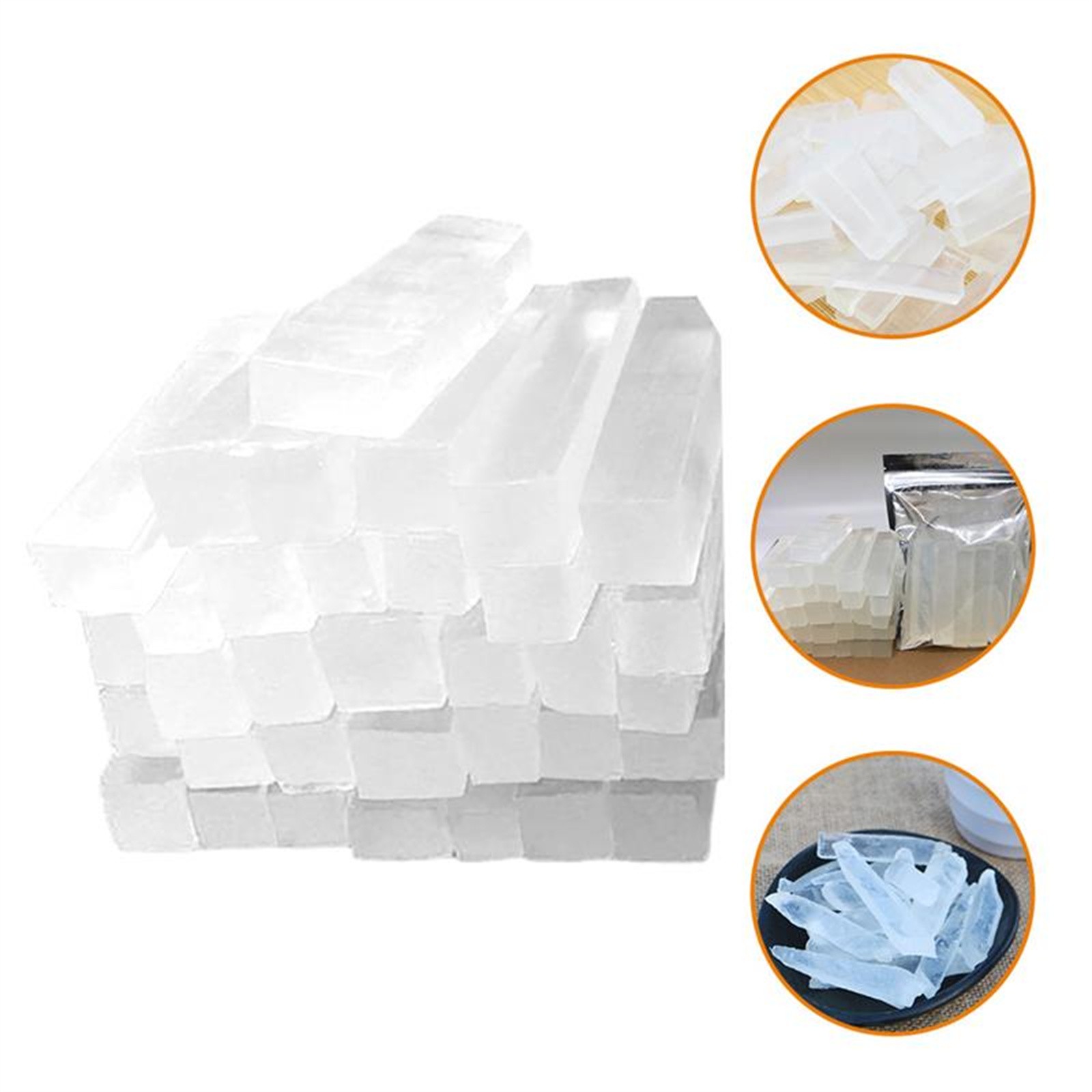 Soap Making Store - 250g Worek Przezroczystej Bazy Glicerynowej do