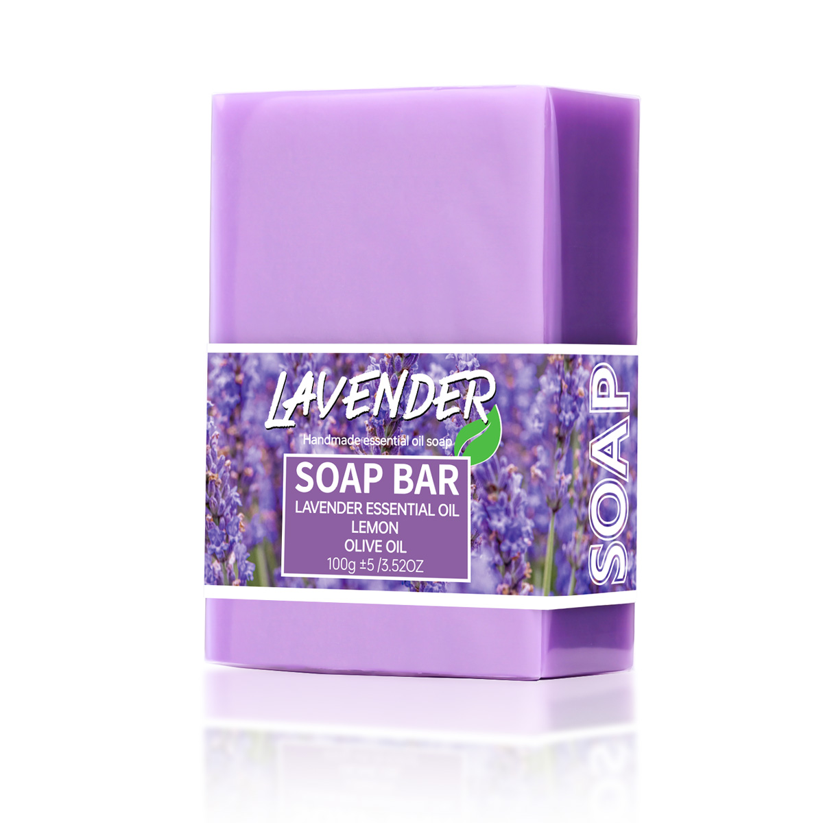 100g olejek lawendowy ręcznie  – Essential Oil Soap recenzja i cena