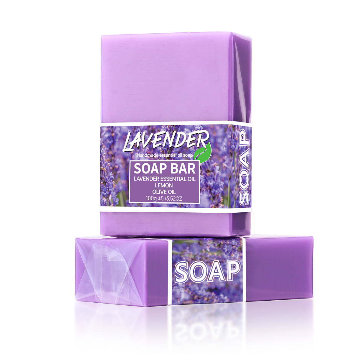 100g olejek lawendowy ręcznie  – Essential Oil Soap recenzja i cena