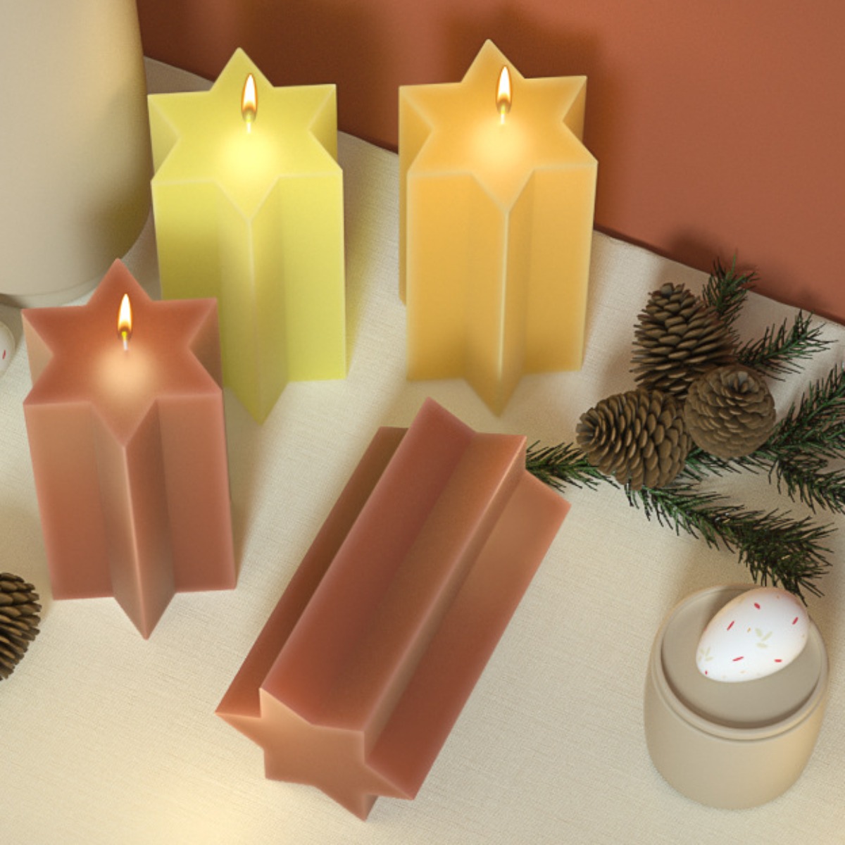 3D sześciokątna kolumna forma  – Soap Making Equipment For Beginners recenzja i cena