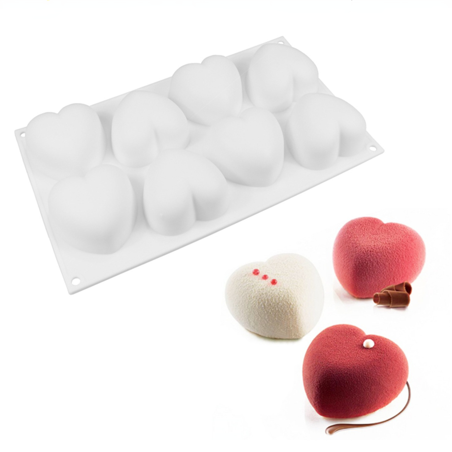 Miłość serce silikonowe formy  – Soap Making Formula recenzja i cena