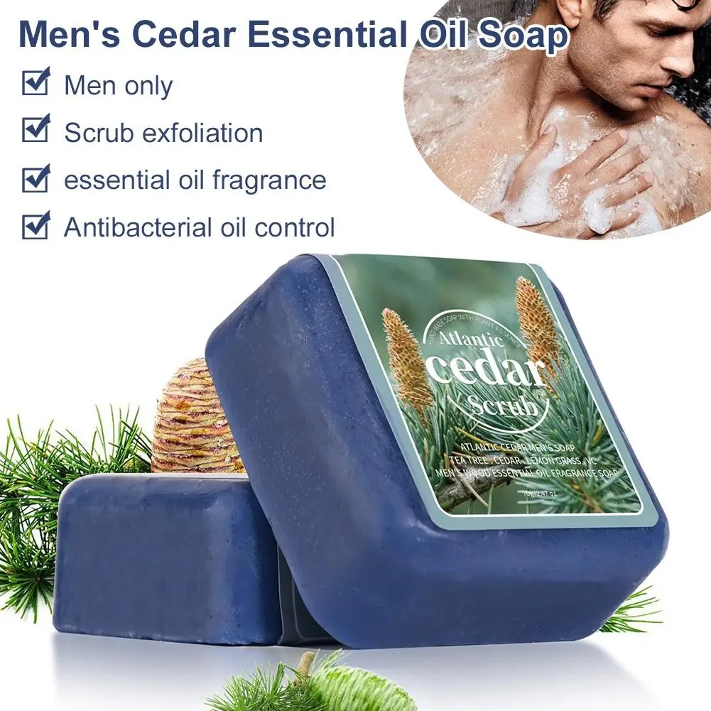 Męskie mydło z olejem cedrowym – Essential Oil Soap recenzja i cena