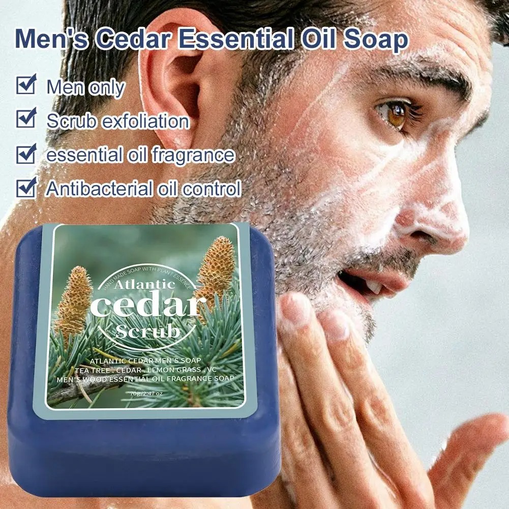 Męskie mydło z olejem cedrowym – Essential Oil Soap recenzja i cena