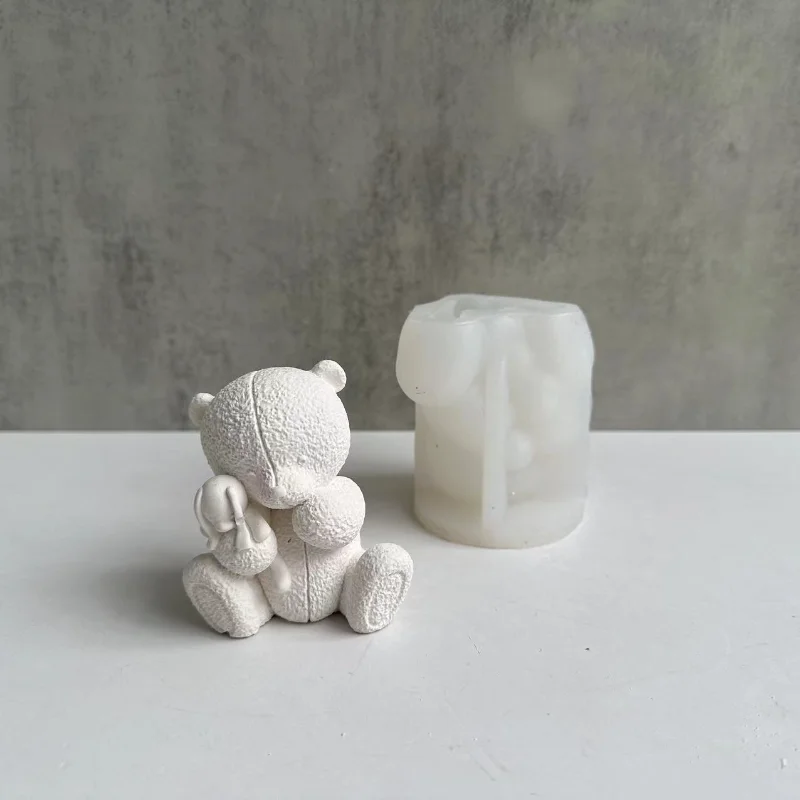 Tkany niedźwiedź świeca siliko – Soap Making Equipment For Beginners recenzja i cena