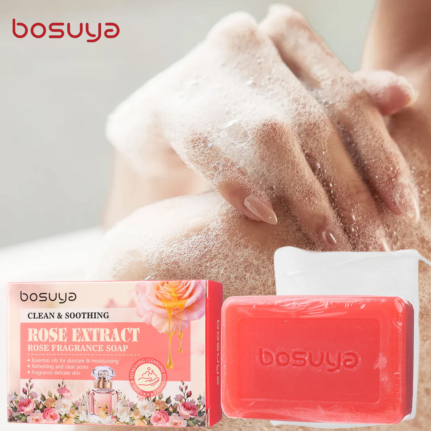 Mydło różane, mydło do czyszcz – Essential Oil Soap recenzja i cena